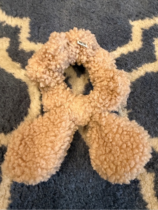 Stoney Clover Lane Accessories - Hazelnut Cozy Sherpa Scrunchie
